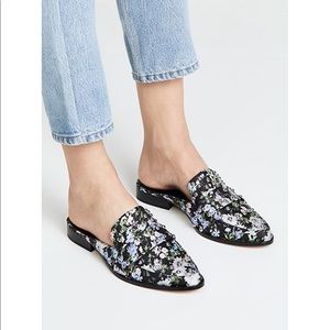 New- Rebecca Minkoff- Milena studded floral silk